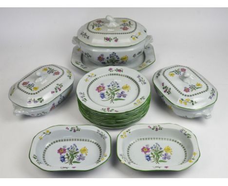 A Spode 'Summer Palace' twelve piece dinner service. (qty)