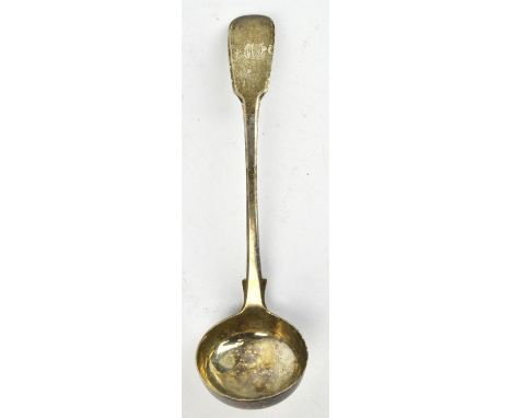 Provincial English silver ladle, Newcastle, 1813