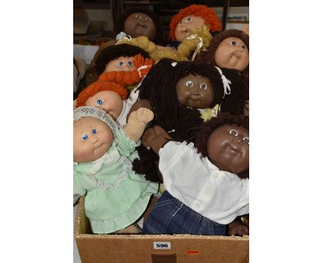 A COLLECTION OF ASSORTED CABBAGE PATCH KIDS DOLLS, all from the 1980s with label to seam, assorted soft body girl and boy dol