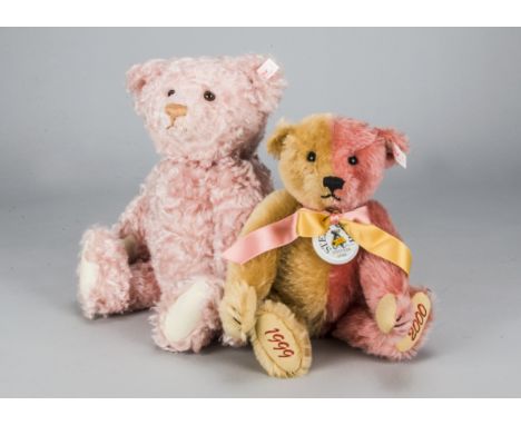 Two Steiff limited edition teddy bears, Steiff Club Edition 1999/2000 Year 2000 Teddy Bear, 5746; and British Collector’s 199