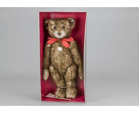 A Steiff limited edition Happy Anniversary Teddy Bear 1926, 640 of 5000, in original box with plastic lid, 1990/91