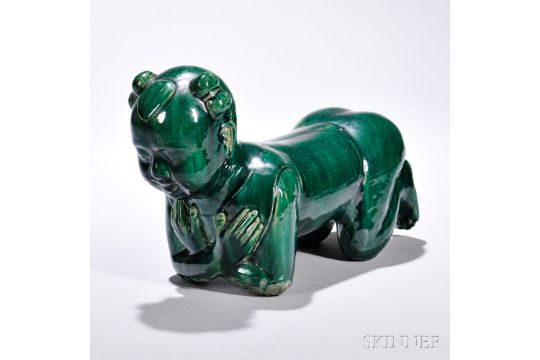 China, Ming dynasty style Ming dynasty ceramic pillow