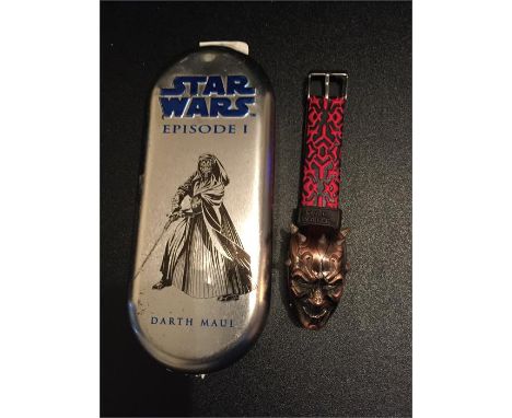 Episode 1 Star wars watch digital watch with tin,
