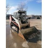 Takeuchi TL130 Rubber Track Loader, NEW TRACKS, Serial #21307573, YANMAR 4711V98-NSA2 Motor. Located