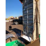 (12) 36" x 8' Western Aluminum Concrete Forms, Smooth 6-12 Hole Pattern with Attached Hardware,