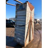 (16) 36" x 8' Western Aluminum Concrete Forms, Smooth 6-12 Hole Pattern with Attached Hardware,