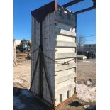 (16) 36" x 8' Western Aluminum Concrete Forms, Smooth 6-12 Hole Pattern with Attached Hardware,