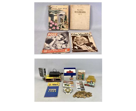 THE DINKY COLLECTION SPECIAL EDITION, BOXED - 1939 Triumph Dolomite, Dinky Toys 308 Leyland in display box, vintage AA badge 