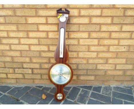 A Comitti Holborn banjo barometer approximately 94 cm (l)