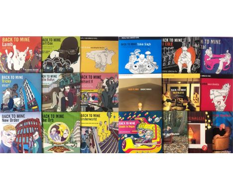 BACK TO MINE LP COLLECTION - 1 TO 19. Founded by Tony Prince, here's the first 19 x LP releases on the label. With selections