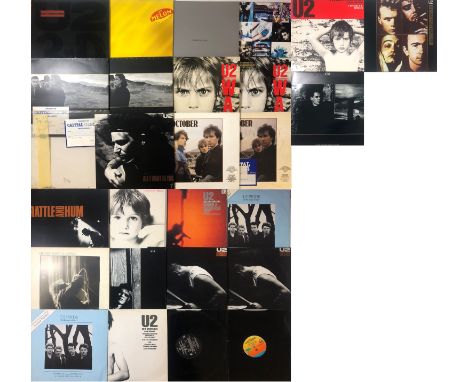 U2 - LP/12" COLLECTION. Excellent collection of 27 x LPs/12" with promos. Titles include Achtung Baby (U28, 510347-1 - VG/VG+