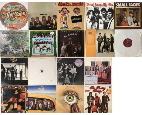 SMALL FACES/PRETTY THINGS - LPs. Excellent split pack of 8 x LPs (10 x Small Faces, 8 x Pretty Things). Small Faces titles in