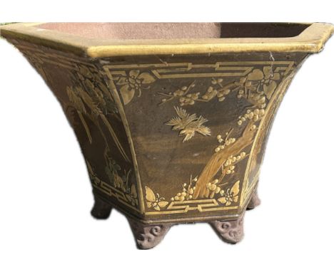 Terracotta octangonal planter, Diameter 28 inches, Height 16 inches 