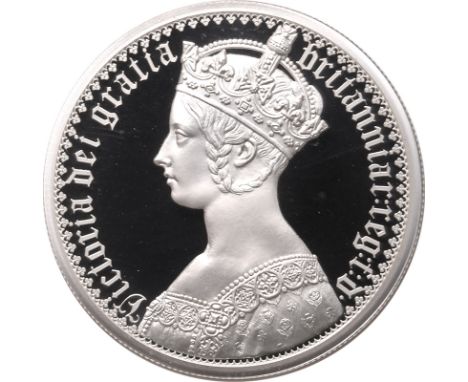 UNITED KINGDOM. Elizabeth II, 1952-2022. Silver 5 pounds, 2021. Royal Mint. Proof. The Great Engravers seriesA re-interpretat