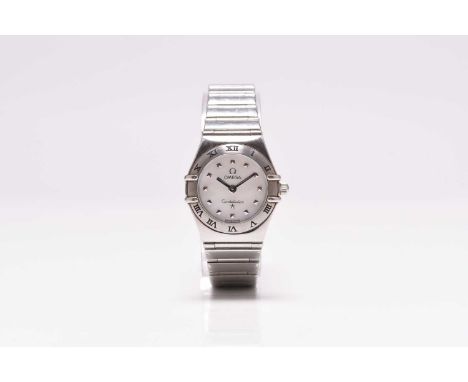 Omega: A lady's stainless steel bracelet watchModel: Constellation 'My Choice'Reference: 156.7100Date: 2000Movement: QuartzDi