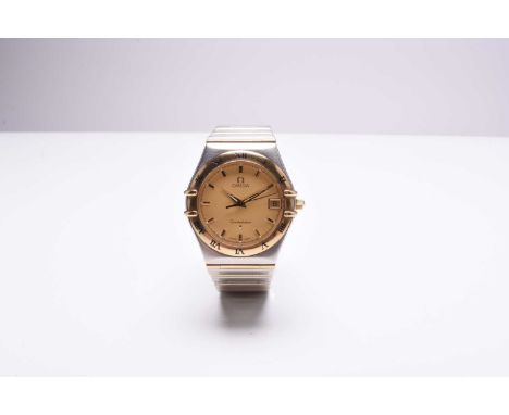 Omega: A mid-sized bi-colour bracelet watchModel: Constellation Reference: 396.1201Date: Circa 1998Movement: 6-jewel Cal.1532