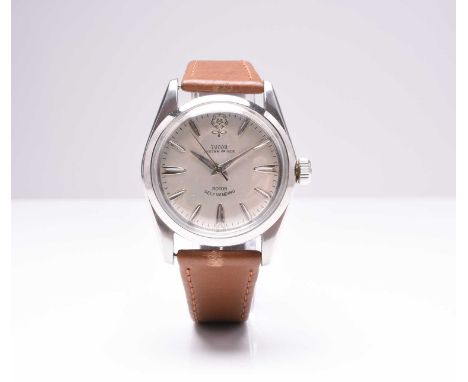 Tudor: A gentleman's stainless steel wristwatchModel: Oyster Prince Reference: 7964Date: Circa 1958Movement: 25-jewel ETA Cal