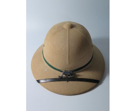 Pith Helmet with Mongalla Province Badge 