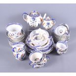 An early 20th century Paragon "Old Rhodian" tea service, retailed by Sloan & Sons Ltd