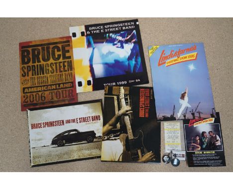 Music Memorabilia - Bruce Springsteen - Four programmes to include 2006 American Land Tour, 2008 Tour, 2007 Tour and 1999 Tou