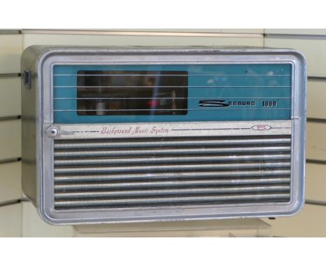 Seeburg Jukebox Ltd; a Music System 1000, model EBMS2, with 25 x 162/3 9" discs, owners manual, in need of recommissioning, 5