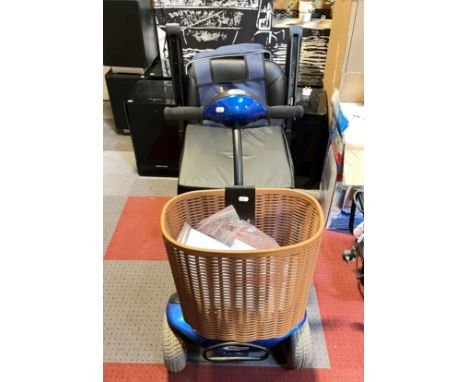 An Eden mobility scooter 'Bootmaster Elite', model GK9/EBM, with key, charger and user manual, working at time of consignment