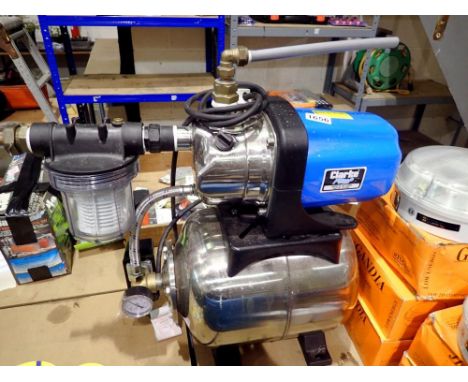 Clarkes BPT1200SS water pump. All electrical items in this lot have been PAT tested for safety and have passed. This does not