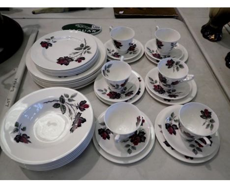 Royal Albert tea and dinner service in the Masquerade pattern. Not available for in-house P&amp;P 