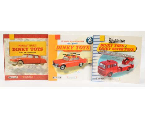 Drivers "Dinky Toys" Related books French text with part English in two) - covers Cars &amp; Commercials - conditions are Exc