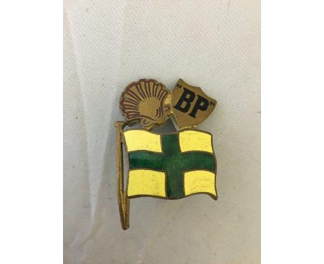 A Shell and BP part enamel cap badge by Thomas Fattorini Limited Regent Street, Birmingham. 