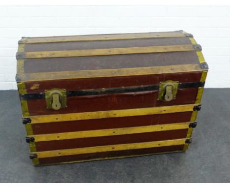 Dome top storage trunk, 65 x 93cm 