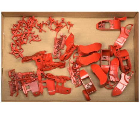 Matchbox Models of Yesteryear Y8 1914 Sunbeam Motorcycle and Milford Sidecar Colour Trial Model parts - 10 x Mororcycles &amp