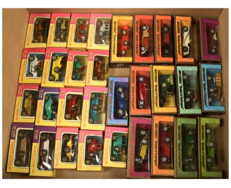 Matchbox Models of Yesteryear group of Late 1960's to Early 1970's issue cars including&nbsp; Y2 1914 Prince Henry Vauxhall;&