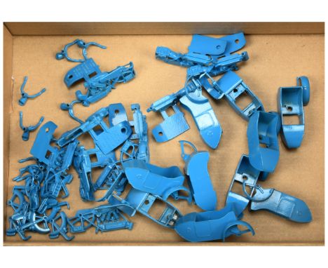 Matchbox Models of Yesteryear Y8 1914 Sunbeam Motorcycle and Milford Sidecar Colour Trial Model parts - 10 x Mororcycles &amp
