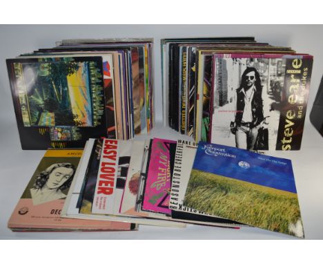 BOX OF VINTAGE RECORDS TO INCLUDE JIMMY HENDRIX ETC