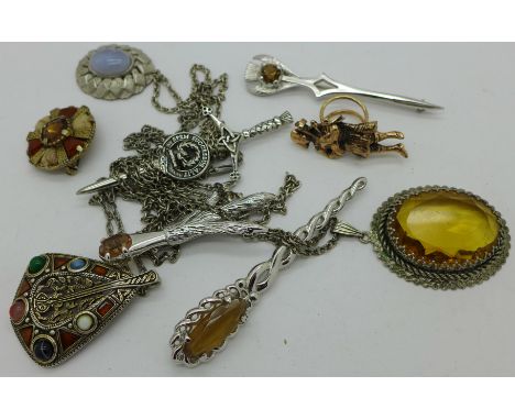 Celtic style and other costume jewellery