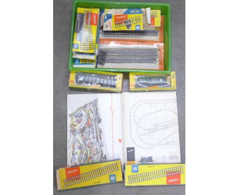 A collection of Fleischmann HO gauge model rail
