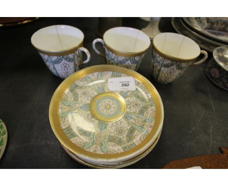 Victorian Worcester teawares