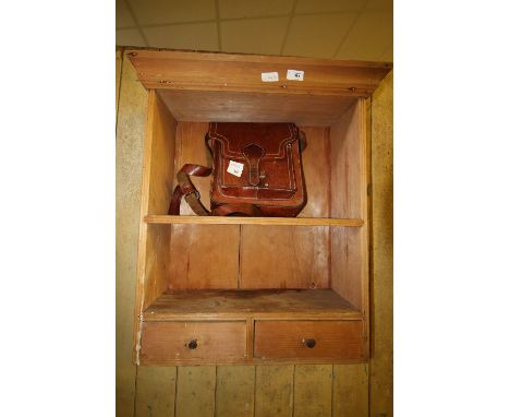 Vintage pine shelves