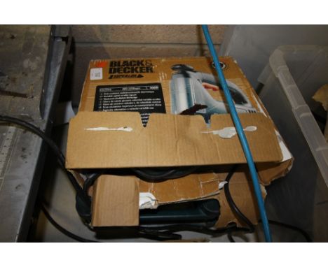 Black and Decker jigsaw and detail sander