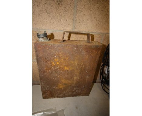 Vintage BP petrol can