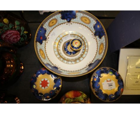Royal Worcester Millennium china bowl and other pieces