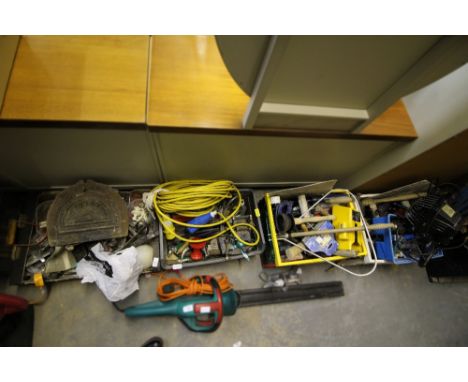 4 boxes of misc tools