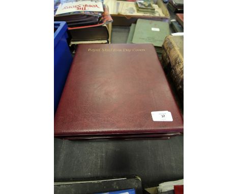 2 folders Royal Mail first day covers