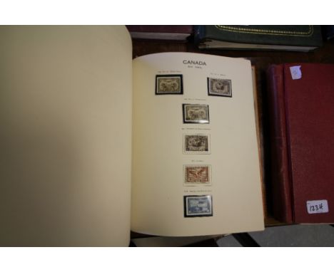 Old Red stamp Album, British Empire