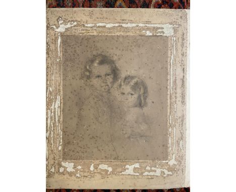 Property of a ladyCircle of Sir Thomas Lawrence (1769 - 1830)A portrait of sistersPencil and chalk on paperDimensions:21 in. 