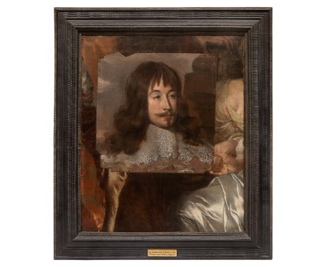 Studio of Sir Anthony Van Dyck (1599 - 1641)A portrait of Sir William Killigrew (1606 - 1695)Oil on canvasThis fascinating an