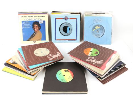 130+ 1970s 7 inch Vinyl Records, many DEMOS, including Bryan Adams, Alex Harvey, David Gates, Steve Ellis, Michael Jackson, S