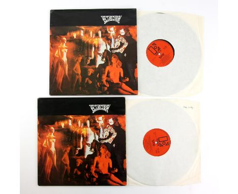 Eclection SAME two 1968 psych rock LPs. This is the UK Stereo and Mono pressings, both in the gatefold picture sleeves.  Both