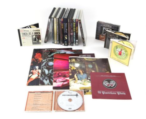 Collection of Jethro Tull DVDs, CDs and Tour books. Includes 11x DVDs with some private pressings, 5x CDs including the Delux